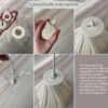 "Bud White" - Japandi Lightshade