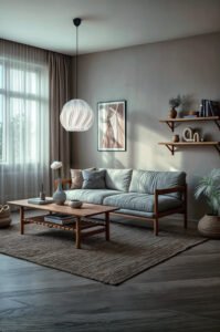 MEDUSA Ivory Round Pendant Lampshade