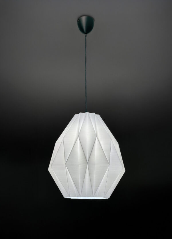 "Bud White" - Japandi Lightshade