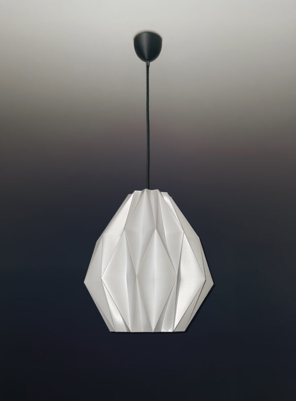"Bud White" - Japandi Lightshade