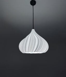 SMOKVA White Wavy Pendant Lampshade