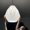 "Bud White" - Japandi Lightshade