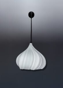 SMOKVA White Wavy Pendant Lampshade