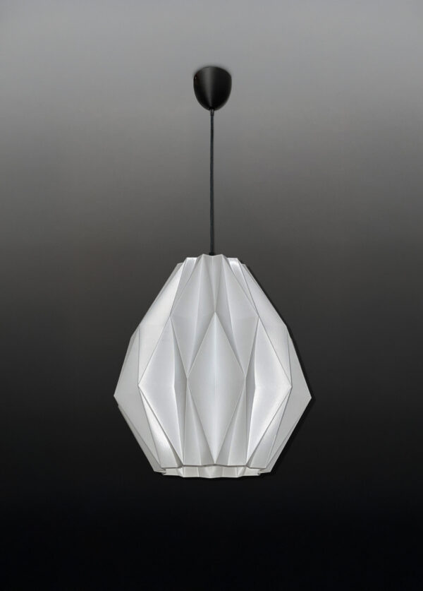 "Bud White" - Japandi Lightshade