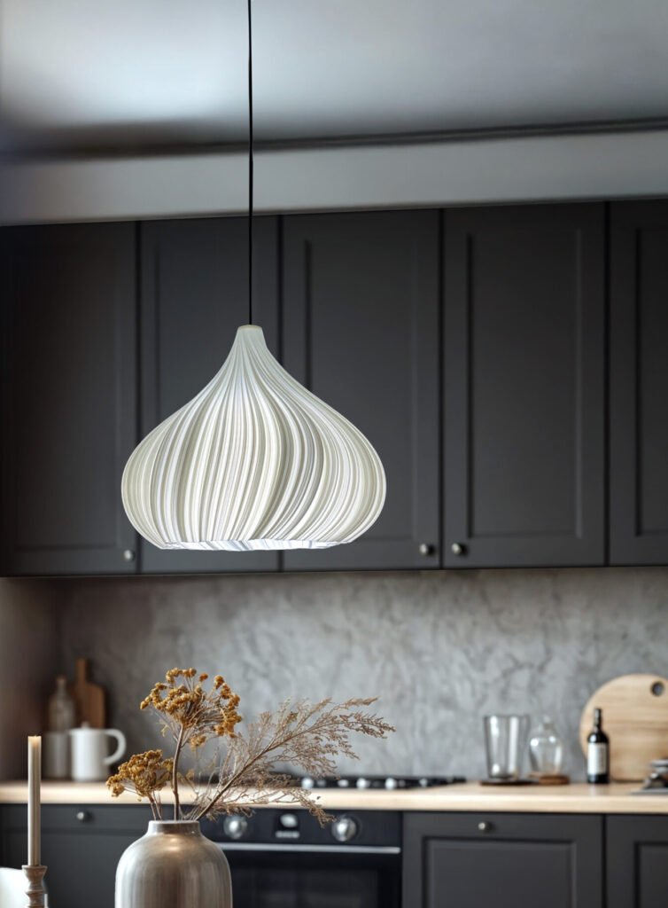 SMOKVA Modern Soft Ivory Pendant Lampshade