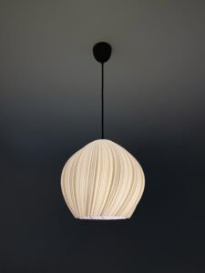 FALA Round Soft Ivory Pendant Lamp Shade