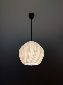 FALA Round Soft Ivory Pendant Lamp Shade