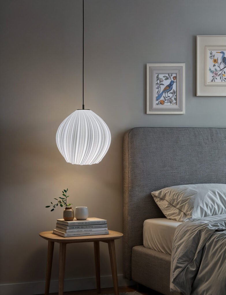 FALA Round Pure White Pendant light