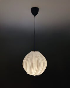 FALA Round Soft Ivory Pendant Lamp Shade