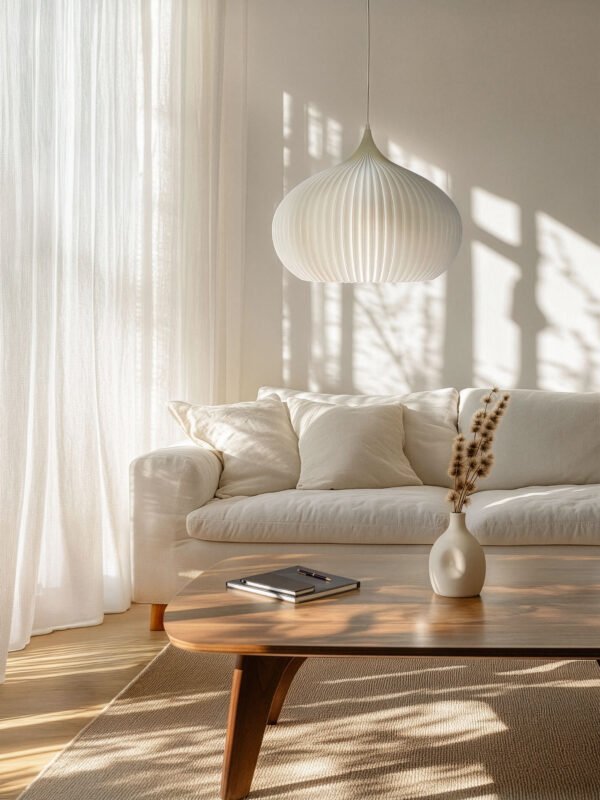 ONION Soft Ivory Pendant Light Shade