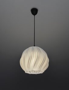 MEDUSA Ivory Round Pendant Lampshade