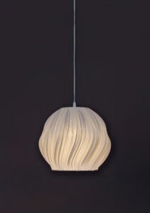 MEDUSA Ivory Round Pendant Lampshade