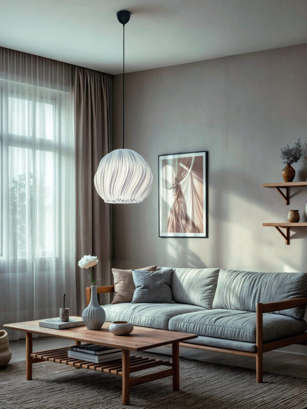 Elegant Round Pendant Lampshade