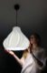 Jelly Pure white pendant lampshade JELLY Wavy Pure White Pendant Lampshade