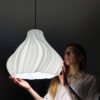 Jelly Pure white pendant lampshade JELLY Wavy Pure White Pendant Lampshade