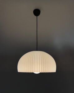 DOME Soft Ivory Pendant Lamp Shade