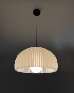 DOME Soft Ivory Pendant Lamp Shade
