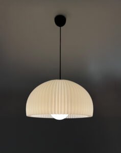 DOME Soft Ivory Pendant Lamp Shade