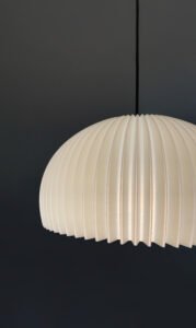 DOME Soft Ivory Pendant Lamp Shade