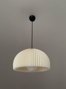 DOME Soft Ivory Pendant Lamp Shade