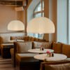 DOME Soft Ivory Pendant Lamp Shade