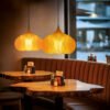 ONION Warm Amber Pendant Light Shade