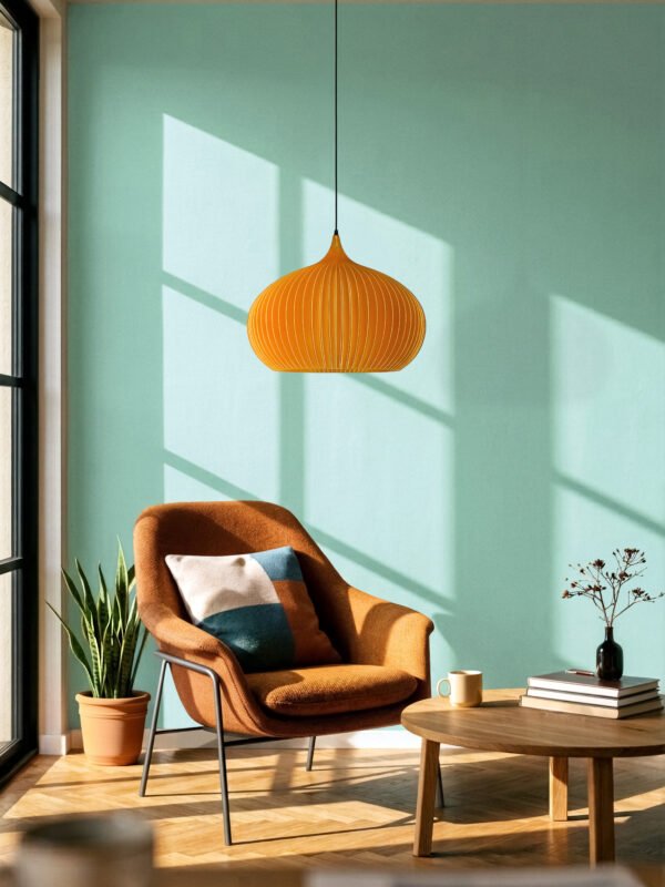 ONION Warm Amber Pendant Light Shade