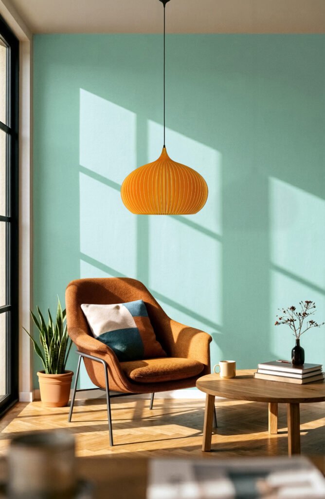 ONION Warm Amber Pendant Light Shade