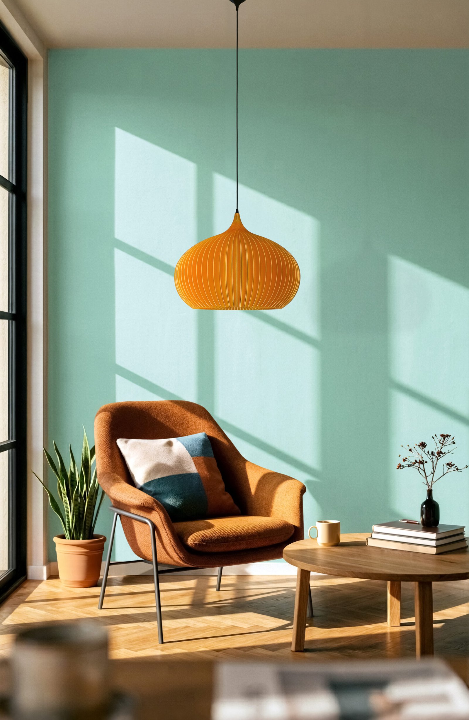 ONION Warm Amber Pendant Light Shade