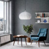 ONION Pure White Pendant Lampshade Reading Room ONION Pure White Pendant Light Shade