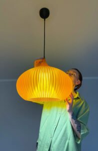 ONION Warm Amber Pendant Light Shade