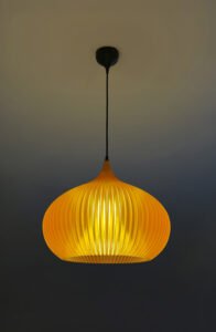 ONION Warm Amber Pendant Light Shade