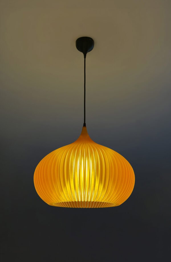 ONION Warm Amber Pendant Light Shade