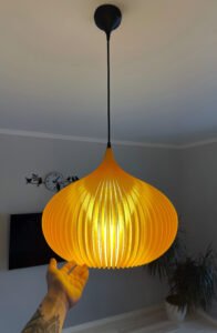 ONION Warm Amber Pendant Light Shade