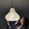 JELLY Wavy Ivory Pendant Lampshade