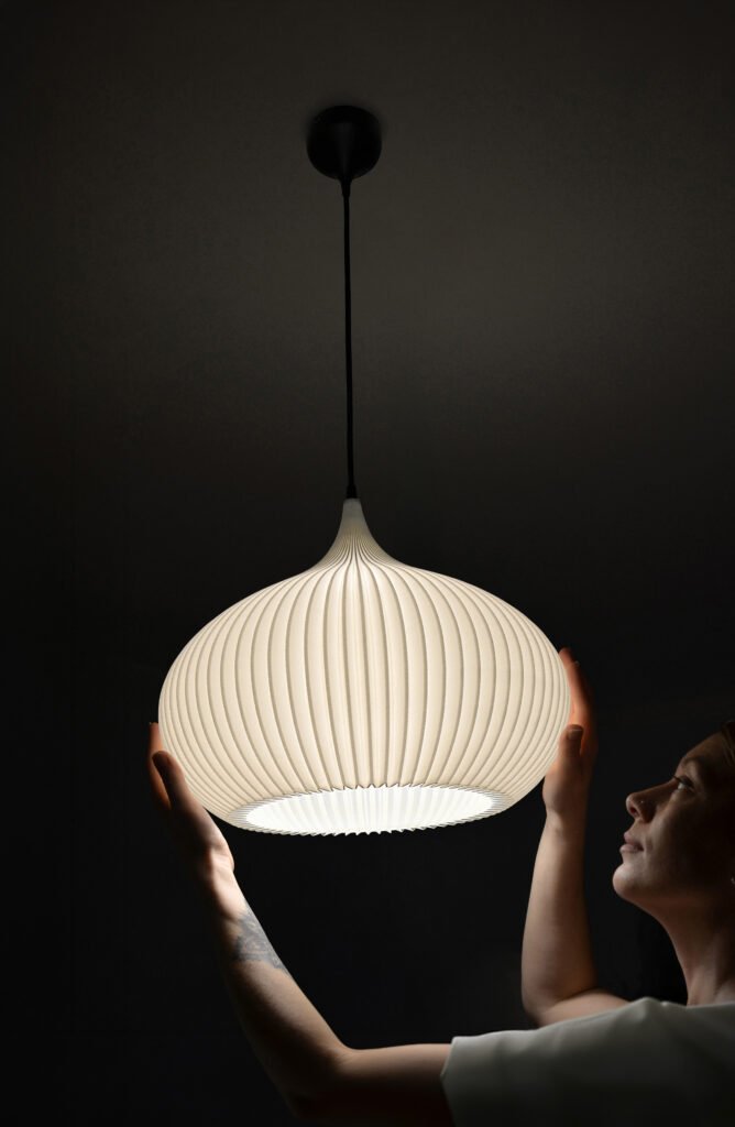 ONION Soft Ivory Pendant Light Shade