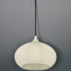 Elegant ivory pendant light shade