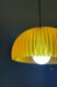 DOME Warm Amber Pendant Lamp Shade Close Up DOME Warm Amber Pendant Lamp Shade