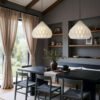 SAIA Ivory Origami Pendant Lightshade