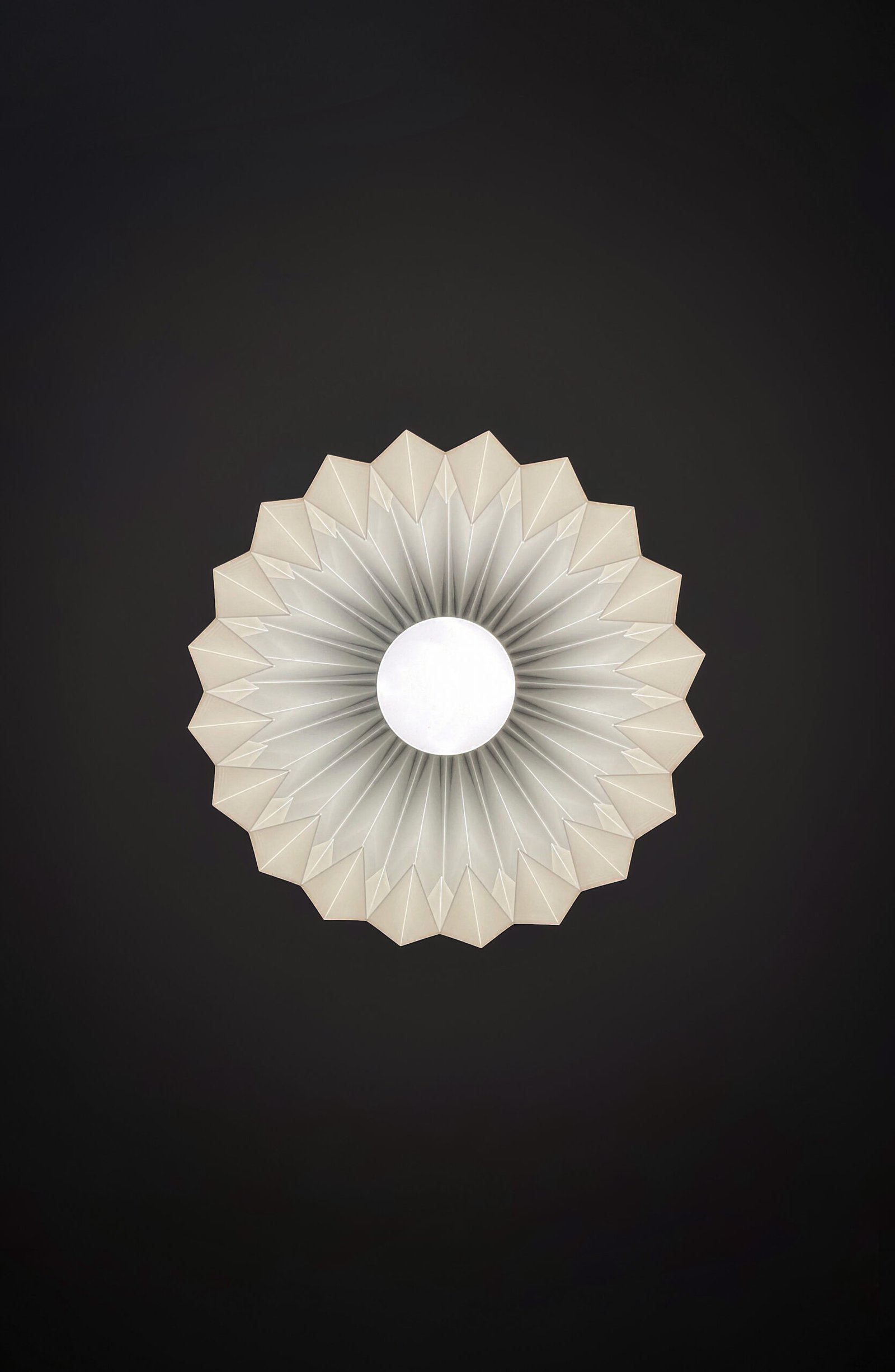 SAIA Ivory Origami Pendant Lightshade