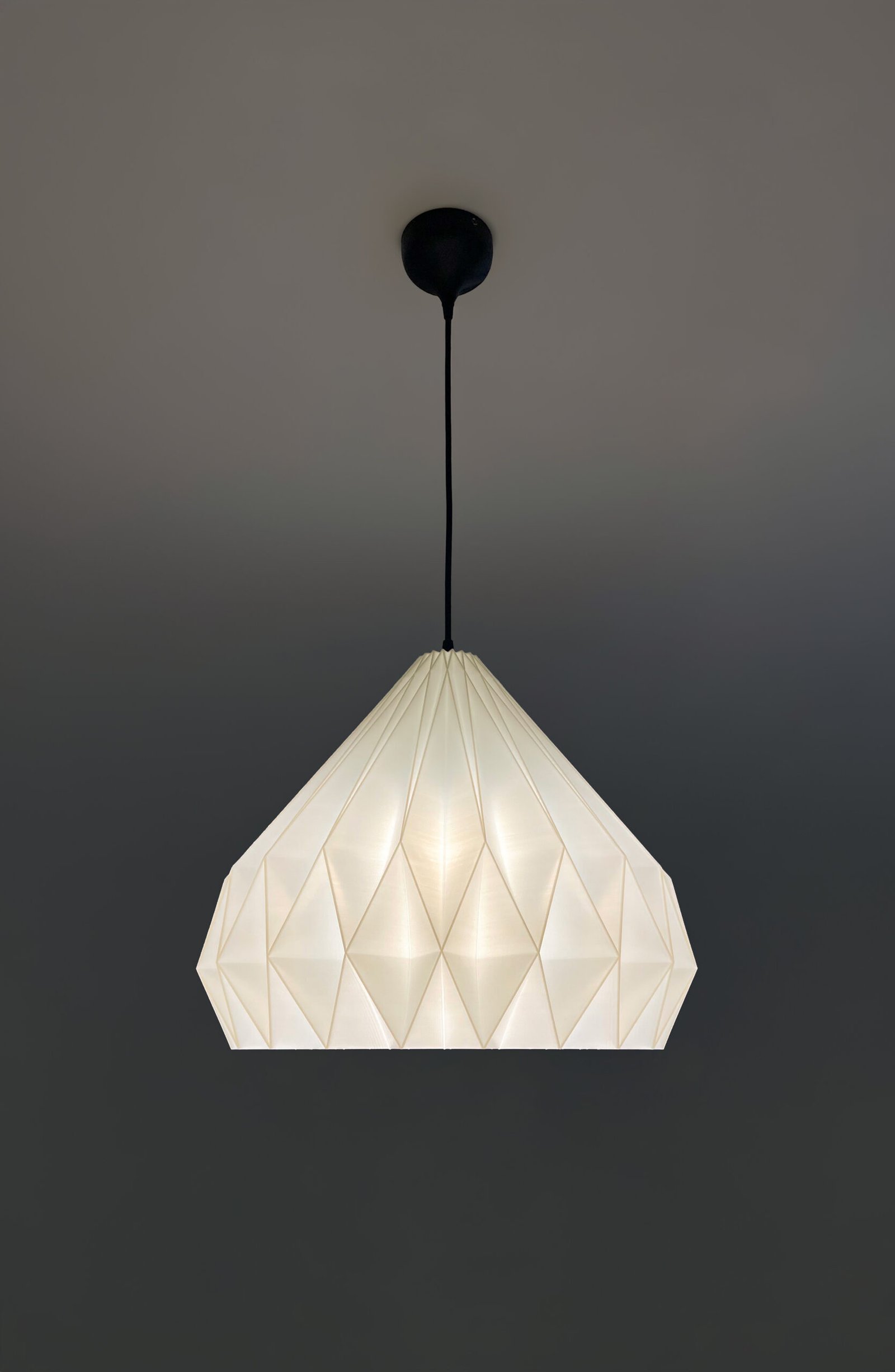 SAIA Ivory Origami Pendant Lightshade
