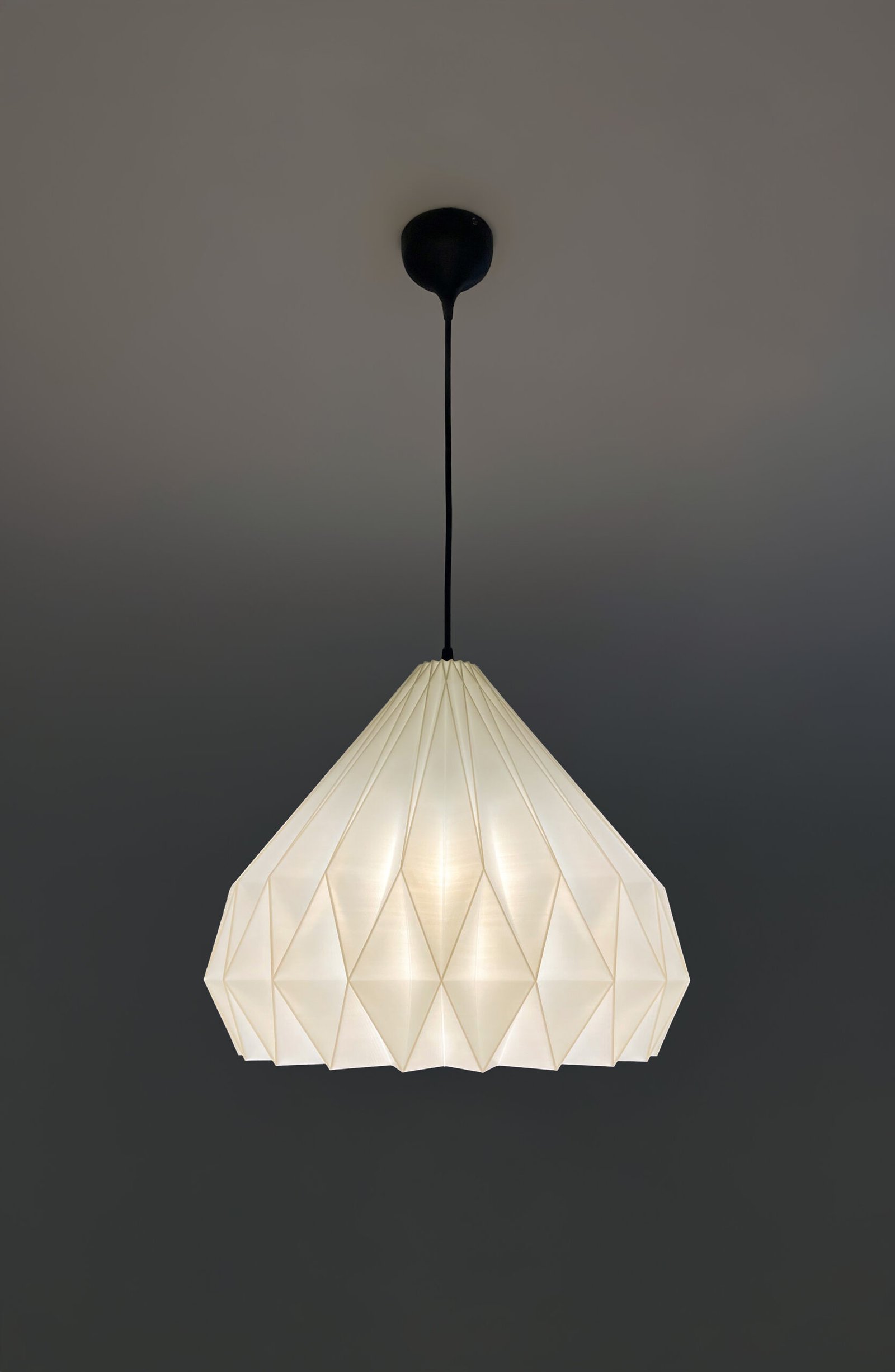 SAIA Ivory Origami Pendant Lightshade