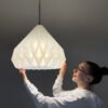 SAIA Ivory Origami Pendant Lightshade